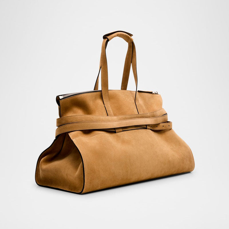 Bolsa Crossbody Suede - Mercado de Luxo - O Maior E-Commerce de Bens, Produtos e Serviços de Luxo do Brasil.