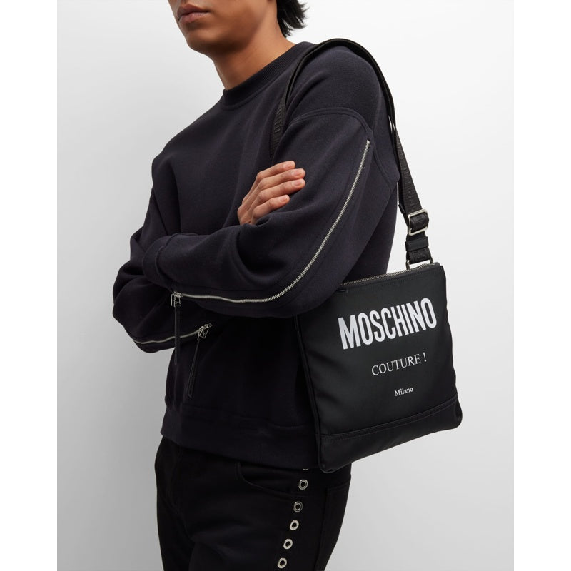 Bolsa Crossbody Canvas Logo