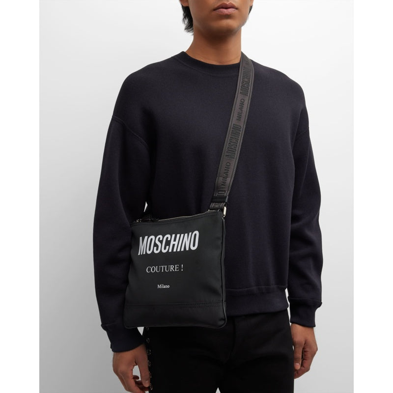 Bolsa Crossbody Canvas Logo