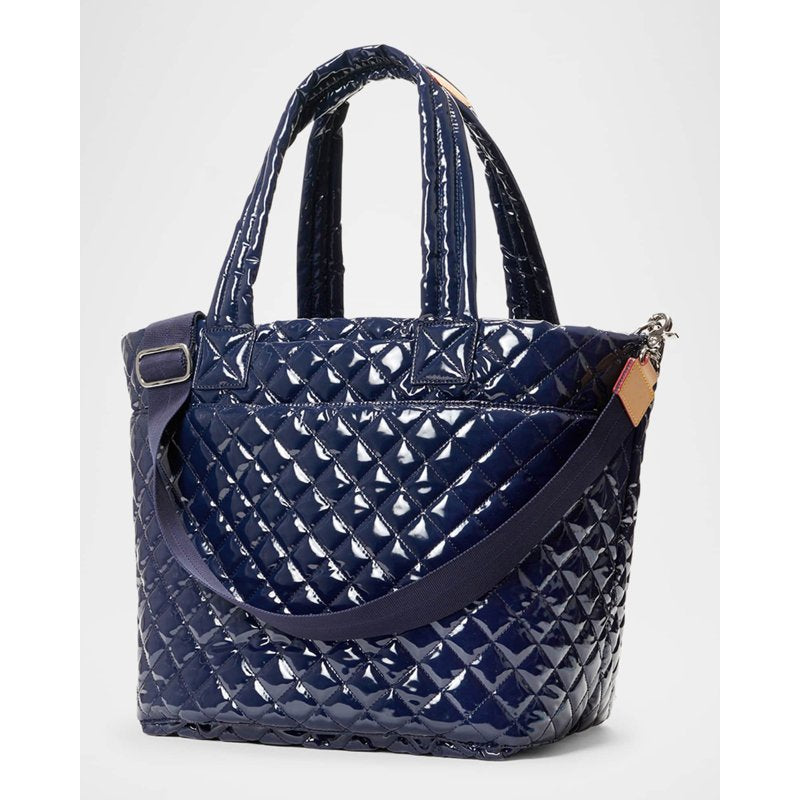 Bolsa Shopper Metro Deluxe Medium Quilted Patent