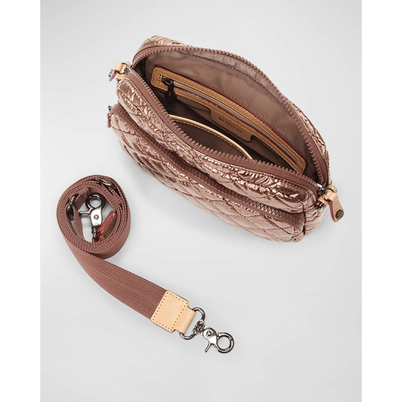 Bolsa Crossbody Metro Small Quilted Camera