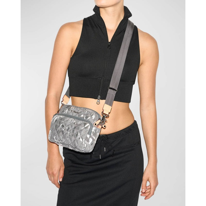 Bolsa Crossbody Metro Small Quilted Camera