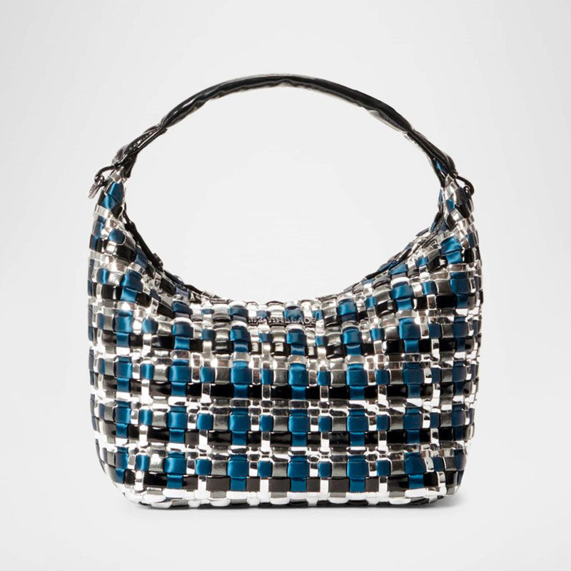 Bolsa Shoulder Mini Metallic Woven - Mercado de Luxo - O Maior E-Commerce de Bens, Produtos e Serviços de Luxo do Brasil.