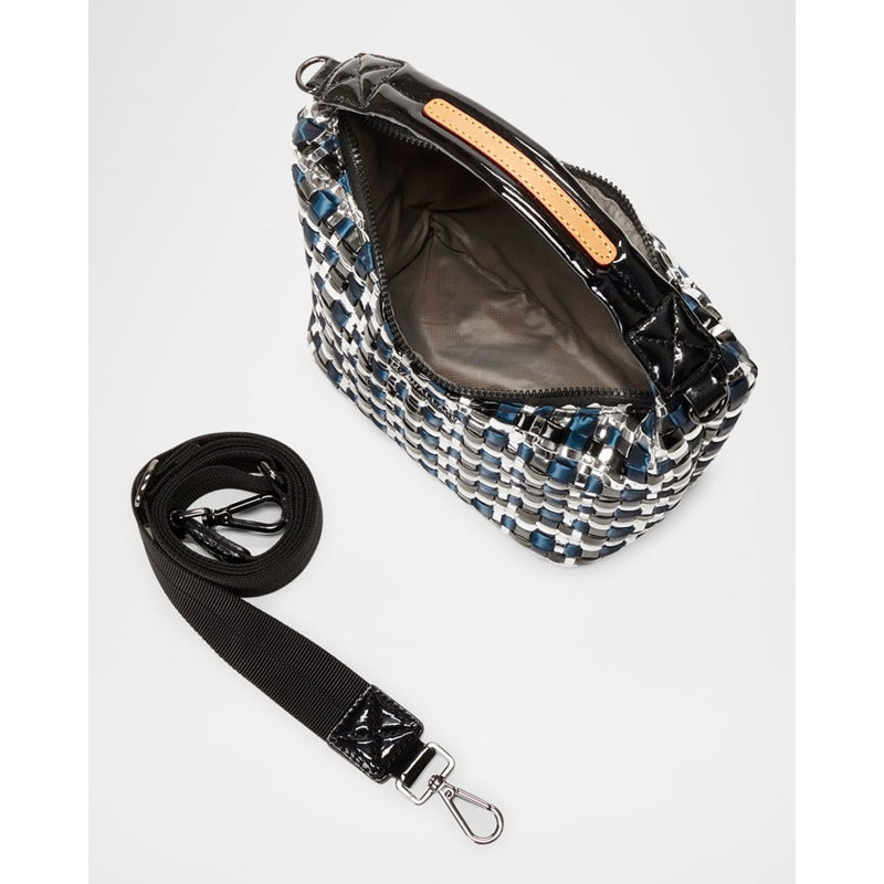 Bolsa Shoulder Mini Metallic Woven