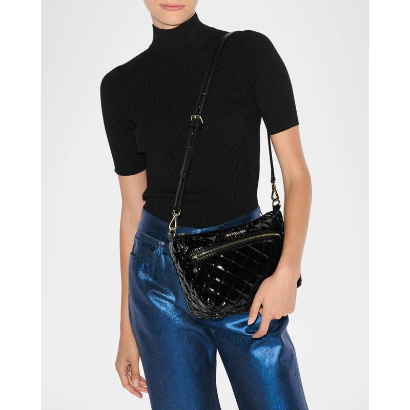 Bolsa Crossbody Crosby Ella Quilted Patent