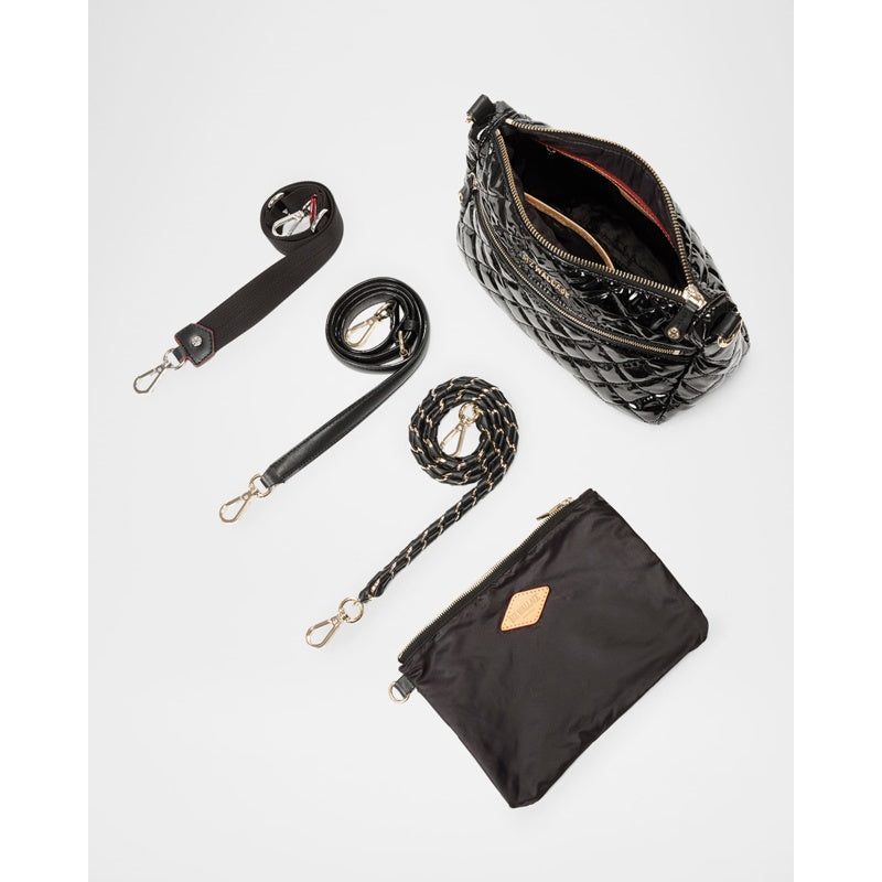 Bolsa Crossbody Crosby Ella Quilted Patent