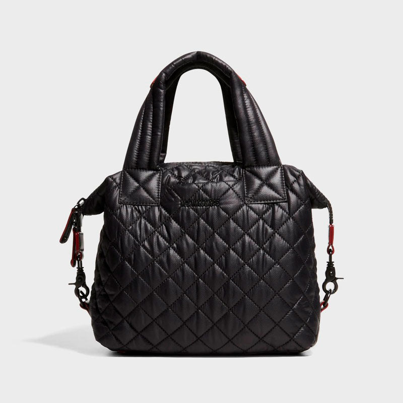 Bolsa Shopper Sutton Deluxe Small Quilted Nylon Black - Mercado de Luxo - O Maior E-Commerce de Bens, Produtos e Serviços de Luxo do Brasil.