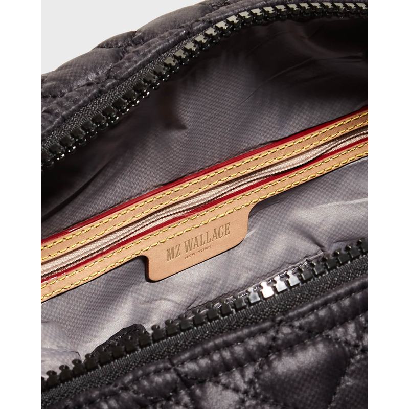 Bolsa Shopper Sutton Deluxe Small Quilted Nylon Black