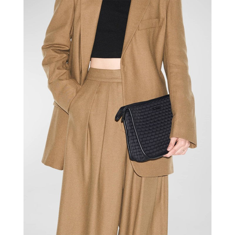 Bolsa Clutch Micro Woven Nylon