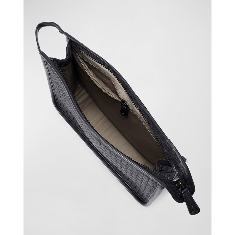 Bolsa Clutch Micro Woven Nylon