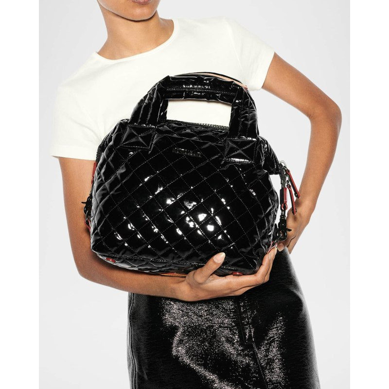 Bolsa Shopper Sutton Deluxe Small Patent Quilted