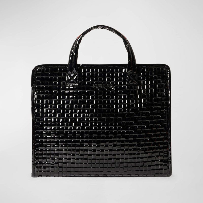 Bolsa Shopper Medium Woven Patent Box - Mercado de Luxo - O Maior E-Commerce de Bens, Produtos e Serviços de Luxo do Brasil.