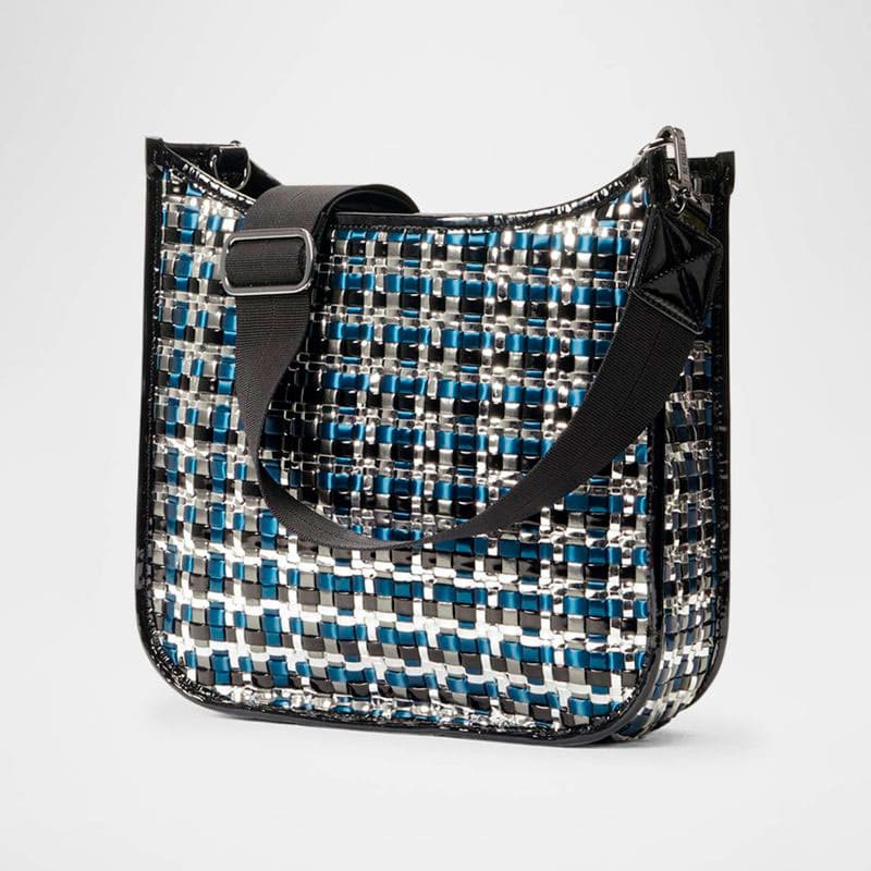 Bolsa Crossbody Metallic Woven Box - Mercado de Luxo - O Maior E-Commerce de Bens, Produtos e Serviços de Luxo do Brasil.