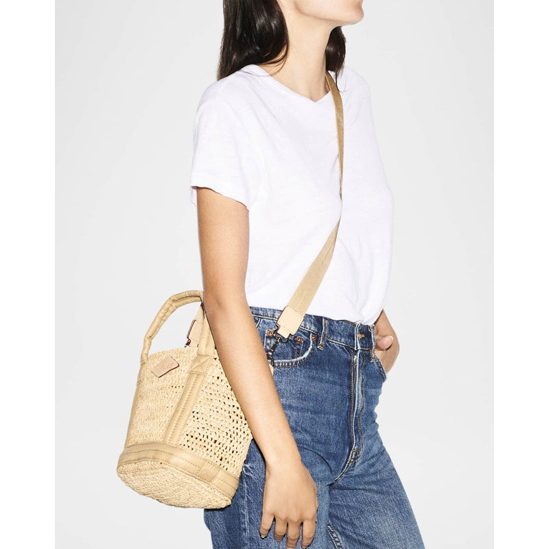 Bolsa Shopper Mini Raffia &
