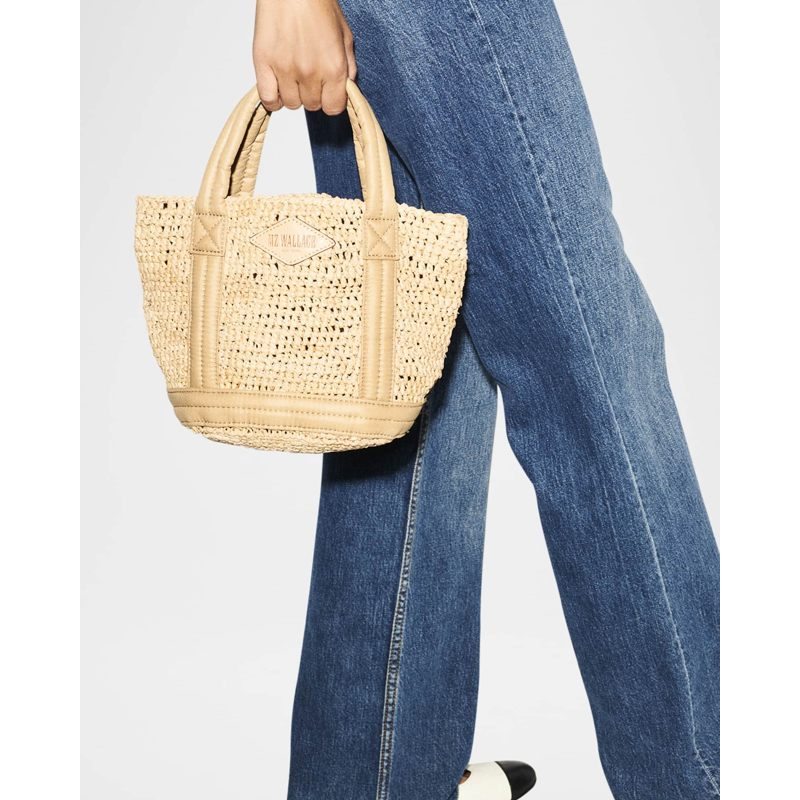 Bolsa Shopper Mini Raffia &
