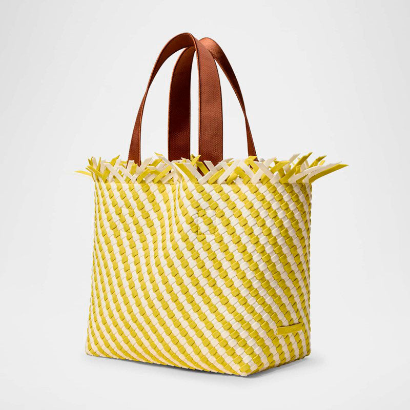 Bolsa Shopper Havana Medium Fringe Woven - Mercado de Luxo - O Maior E-Commerce de Bens, Produtos e Serviços de Luxo do Brasil.