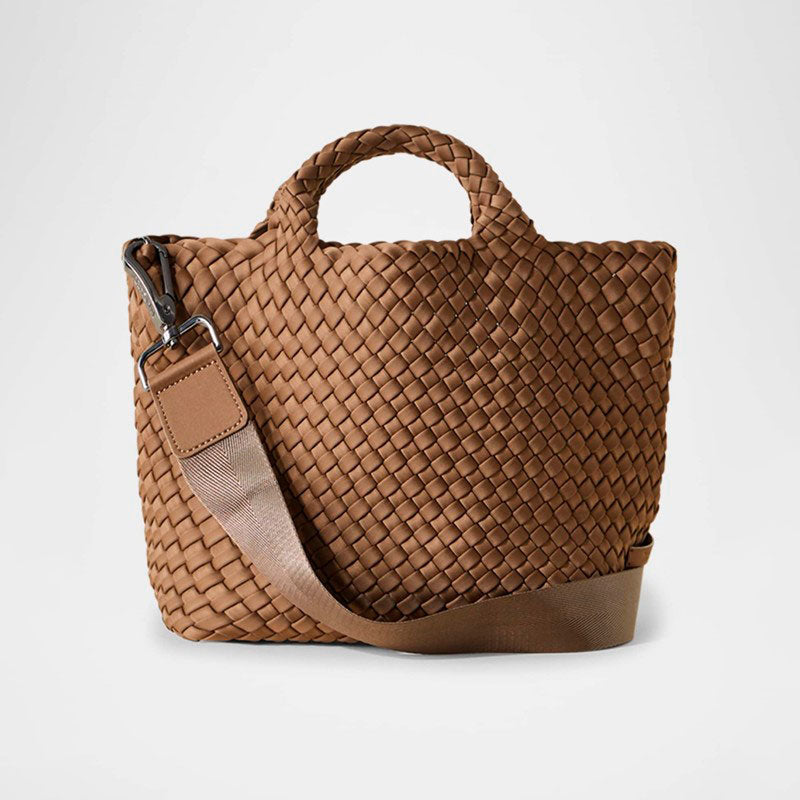 Bolsa Shopper St. Barths Small Woven - Mercado de Luxo - O Maior E-Commerce de Bens, Produtos e Serviços de Luxo do Brasil.