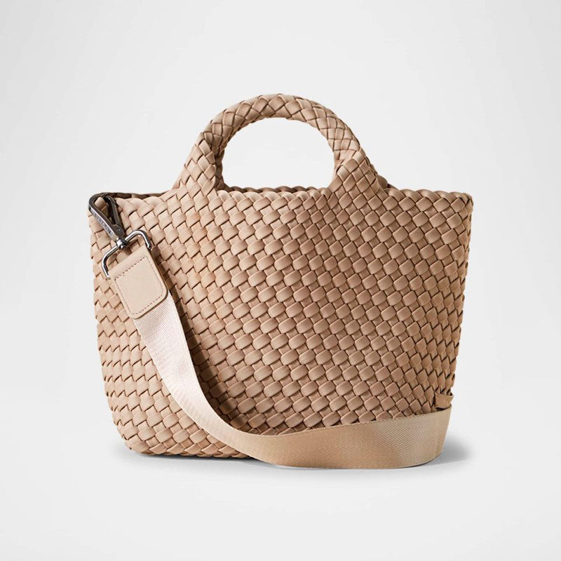 Bolsa Shopper St. Barths Small Woven - Mercado de Luxo - O Maior E-Commerce de Bens, Produtos e Serviços de Luxo do Brasil.
