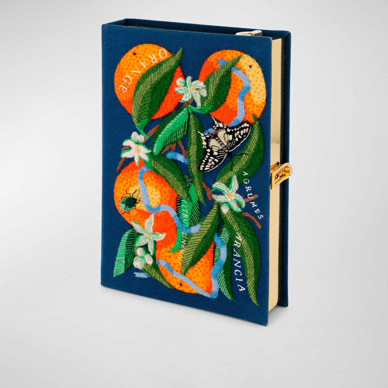 Bolsa Clutch Oranges Book - Mercado de Luxo - O Maior E-Commerce de Bens, Produtos e Serviços de Luxo do Brasil.