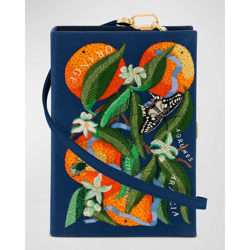 Bolsa Clutch Oranges Book