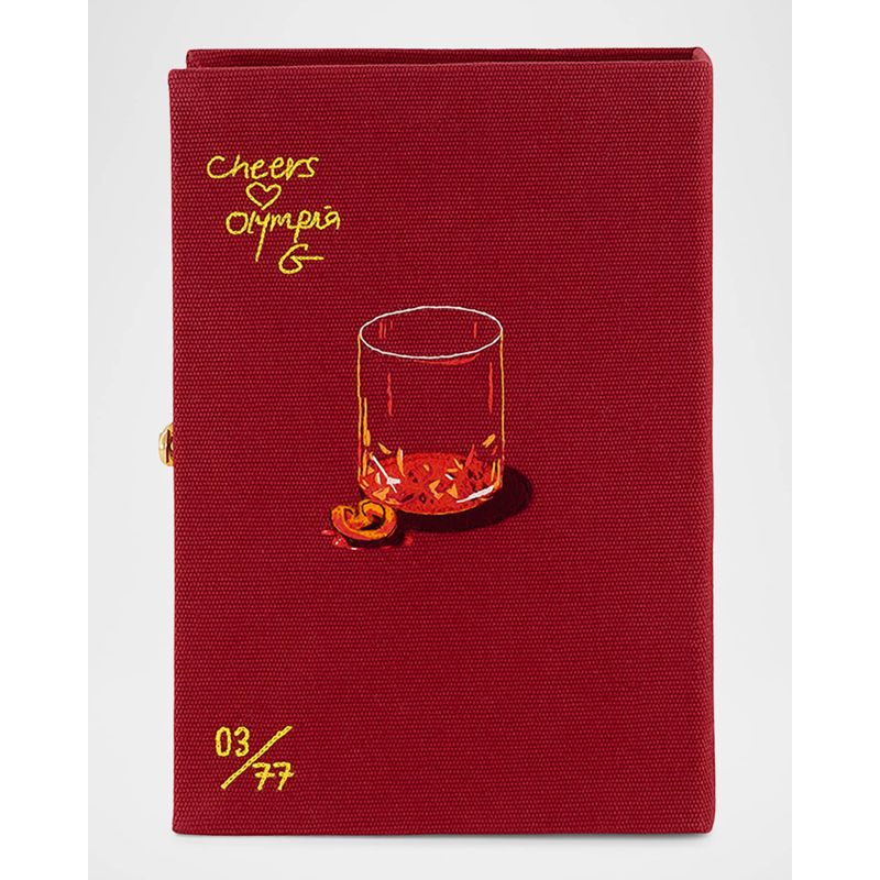 Bolsa Clutch Negroni Book