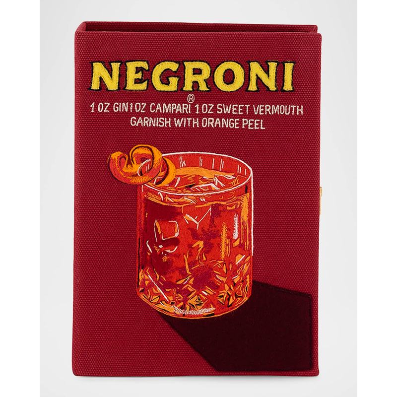 Bolsa Clutch Negroni Book