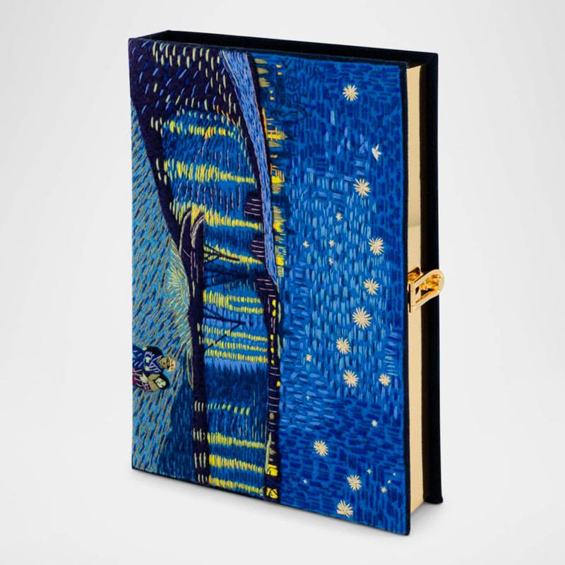 Bolsa Clutch Vincent van Gogh's The Starry Night Book - Mercado de Luxo - O Maior E-Commerce de Bens, Produtos e Serviços de Luxo do Brasil.