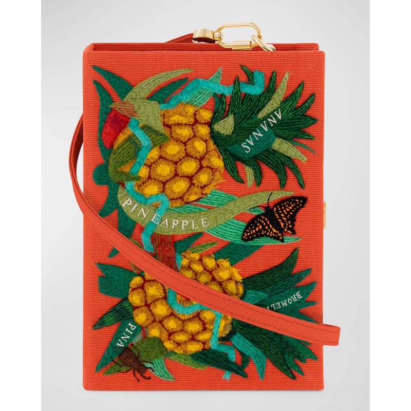 Bolsa Clutch Ananas Book