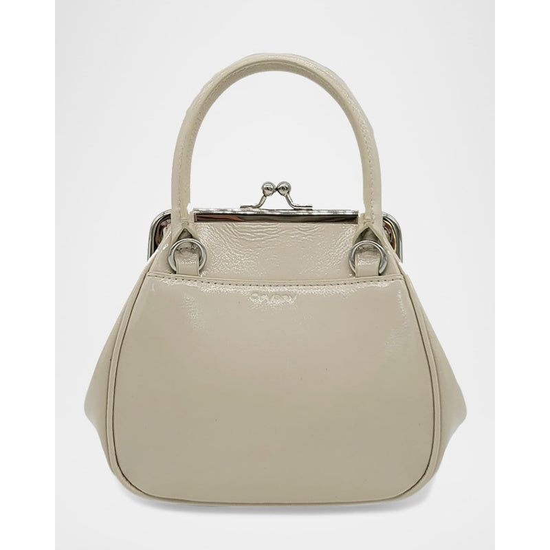 Bolsa Handle Mini Lace-Up Patent