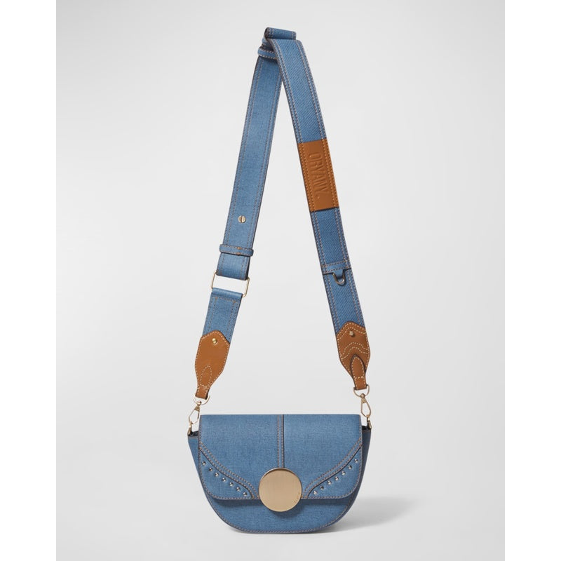 Bolsa Crossbody Lottie Denim Saddle