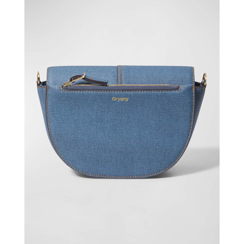 Bolsa Crossbody Lottie Denim Saddle