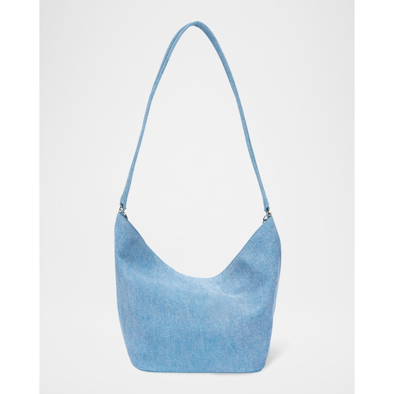 Bolsa Bucket Ball Chain Denim-Print