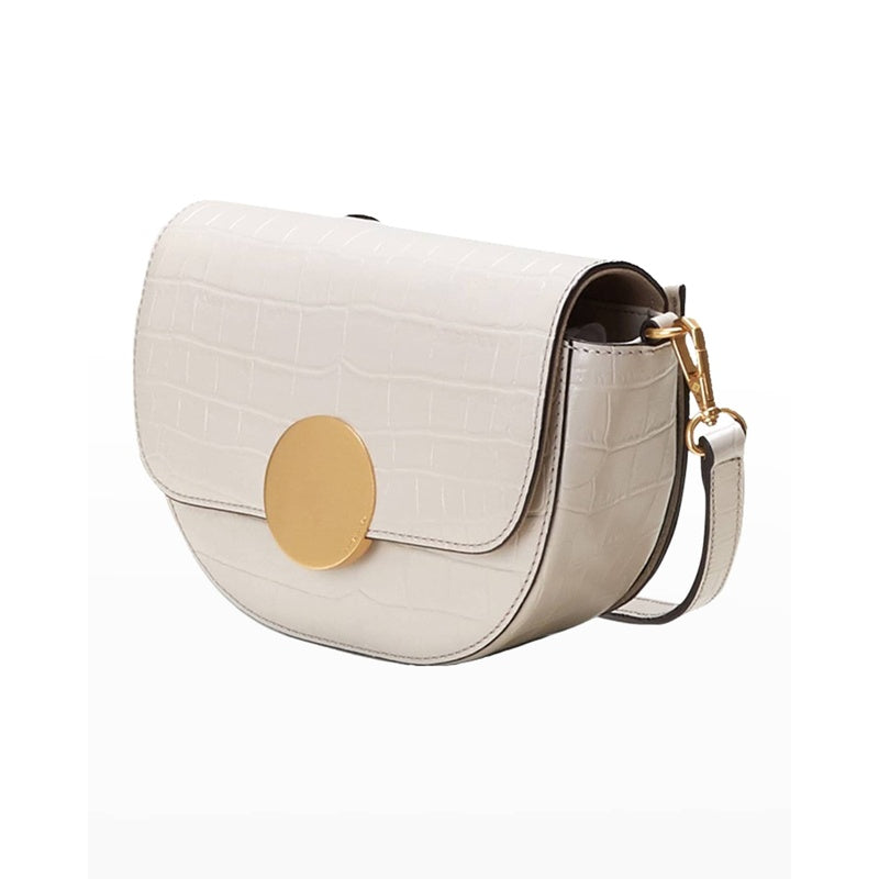 Bolsa Crossbody Lottie Saddle Moc-Croc