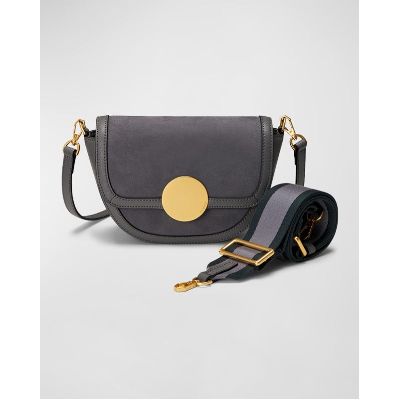 Bolsa Crossbody Lottie Saddle Suede