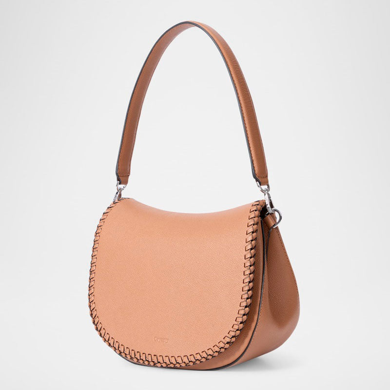 Bolsa Shoulder Bentley Medium Saddle - Mercado de Luxo - O Maior E-Commerce de Bens, Produtos e Serviços de Luxo do Brasil.