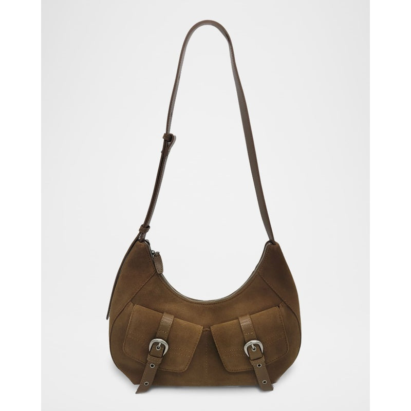 Bolsa Shoulder Rodeo Medium Suede