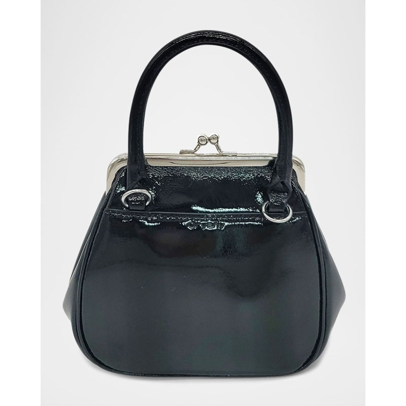 Bolsa Handle Mini Lace-Up Patent