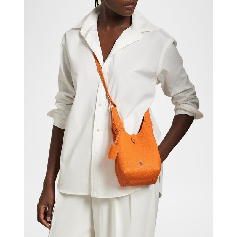 Bolsa Crossbody The Polo Play Pebbled