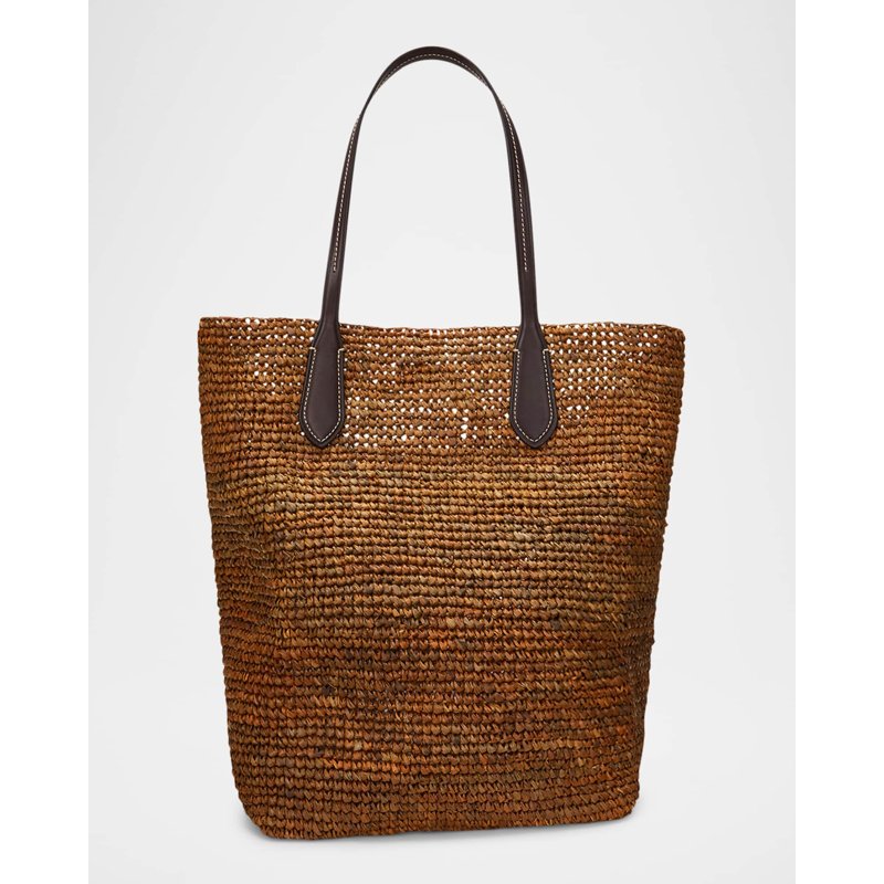 Bolsa Shopper Large North-South Raffia