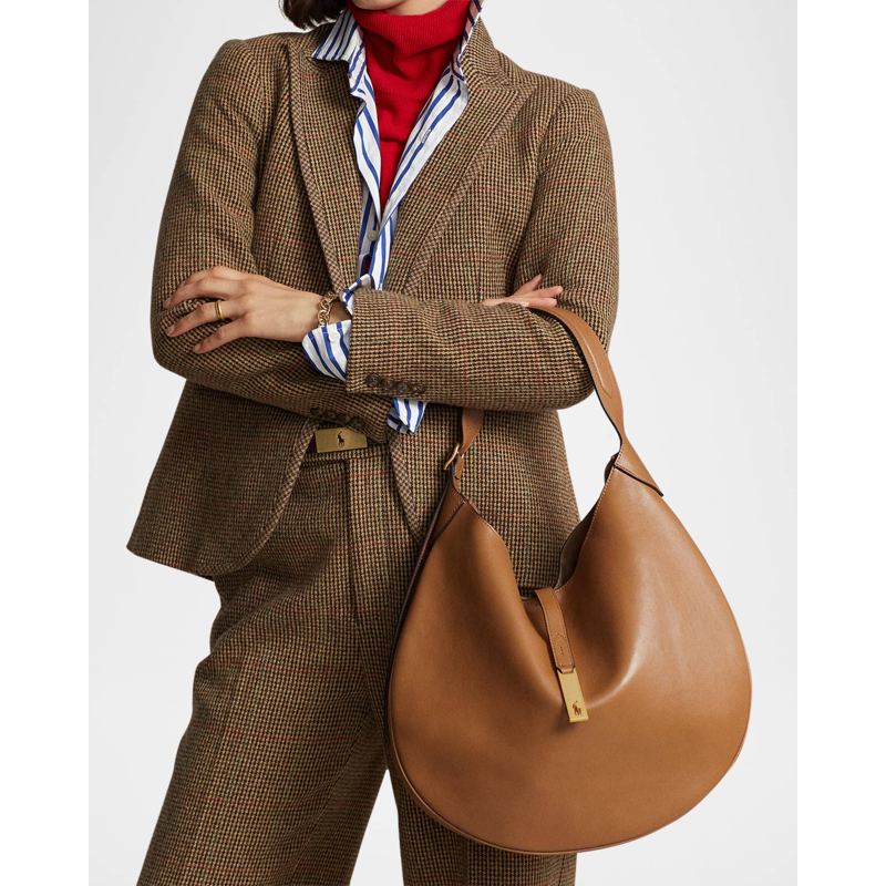 Bolsa Shoulder Polo ID Large Calfskin