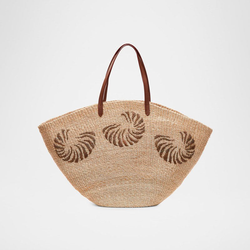 Bolsa Shopper The Anna Shell Straw - Mercado de Luxo - O Maior E-Commerce de Bens, Produtos e Serviços de Luxo do Brasil.