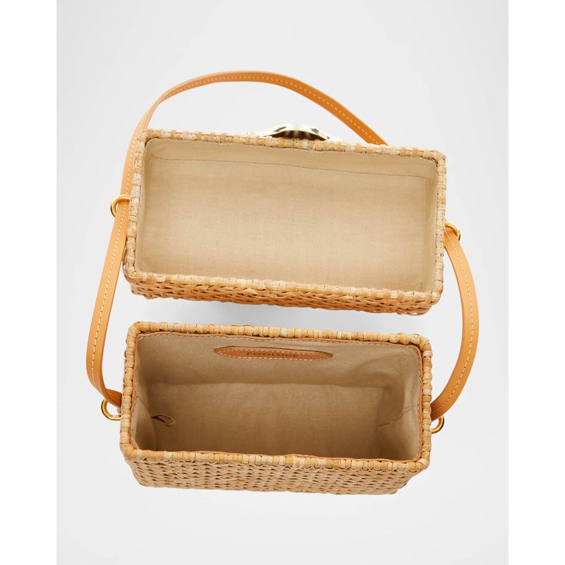 Bolsa Shoulder The Box Rattan