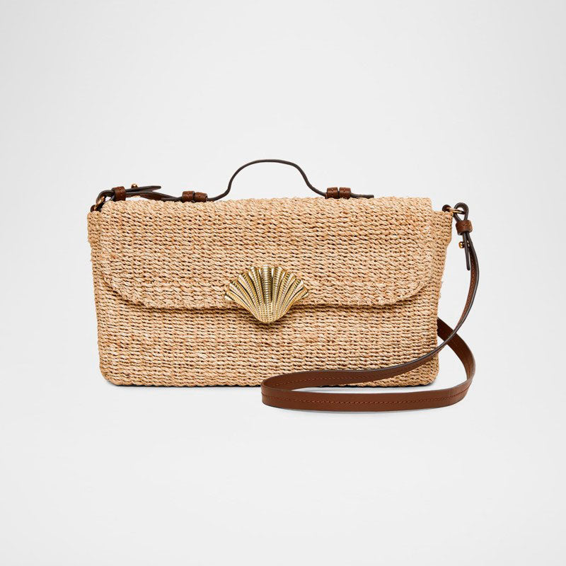 Bolsa Beach The Harper Shell Straw  - Mercado de Luxo - O Maior E-Commerce de Bens, Produtos e Serviços de Luxo do Brasil.