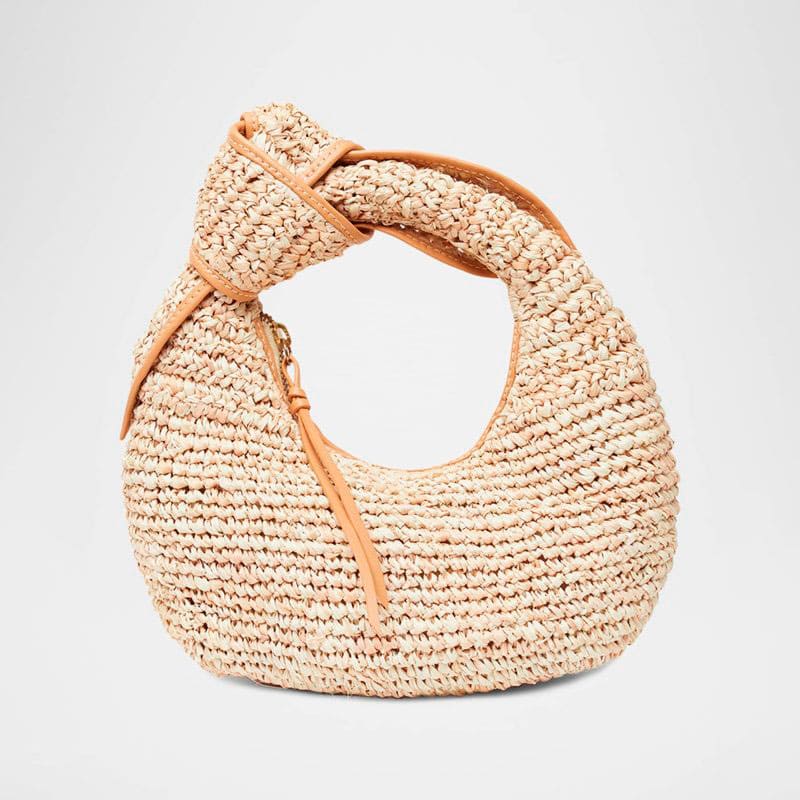 Bolsa Shoulder The Josie Knot Raffia  - Mercado de Luxo - O Maior E-Commerce de Bens, Produtos e Serviços de Luxo do Brasil.