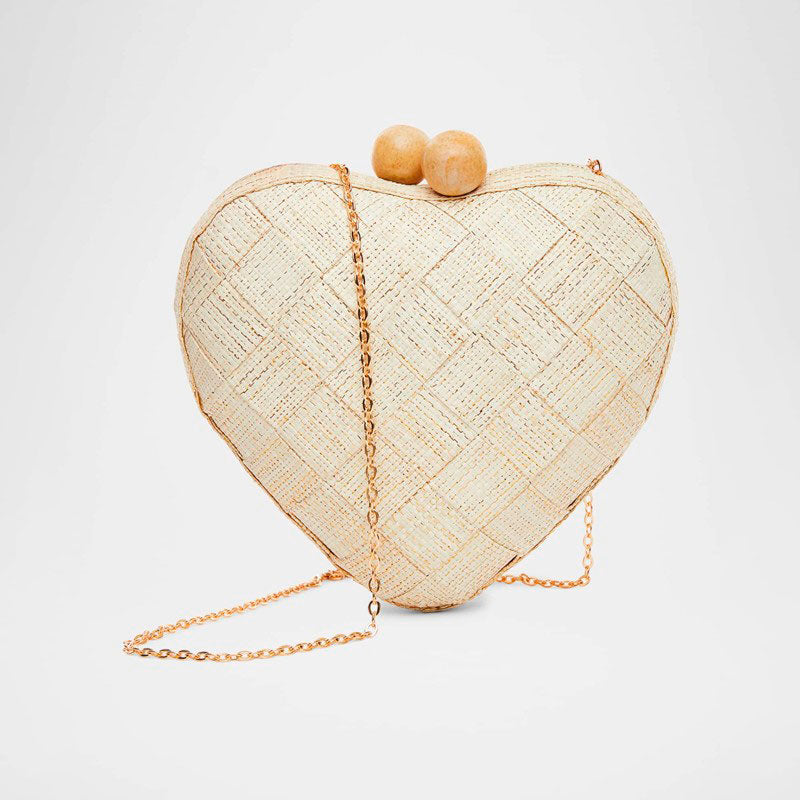 Bolsa Clutch The di Mezzo Heart - Mercado de Luxo - O Maior E-Commerce de Bens, Produtos e Serviços de Luxo do Brasil.