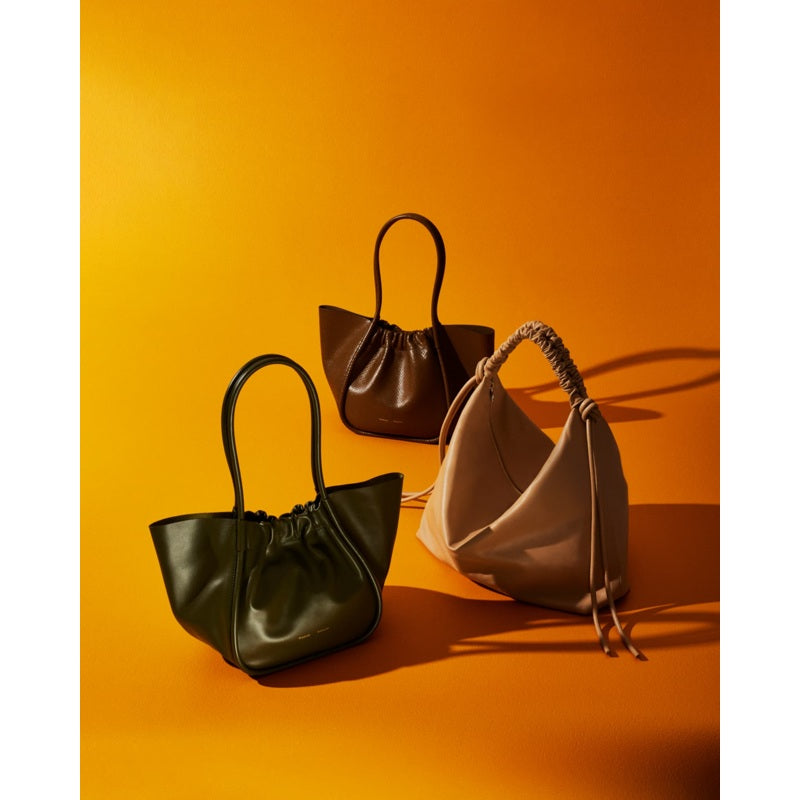 Bolsa Shopper Large Ruched Smooth