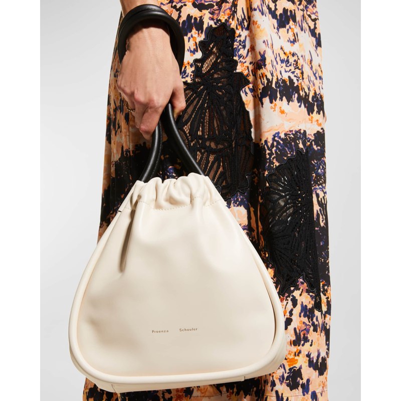 Bolsa Shopper Large Ruched Smooth