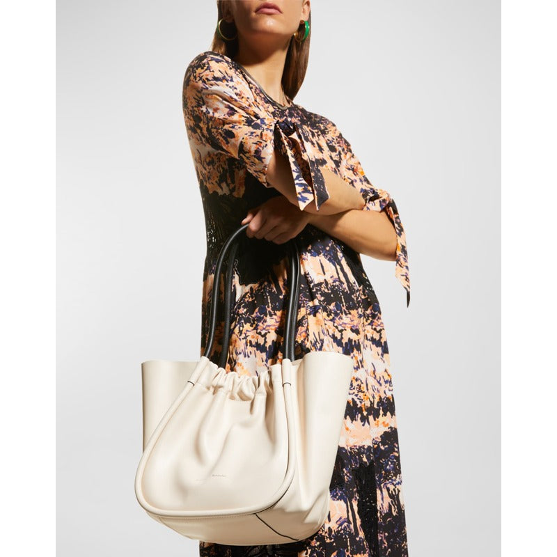 Bolsa Shopper Large Ruched Smooth