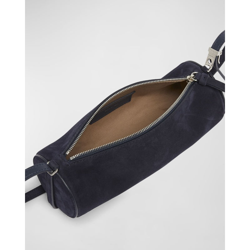 Bolsa Shoulder Silo Zip Suede