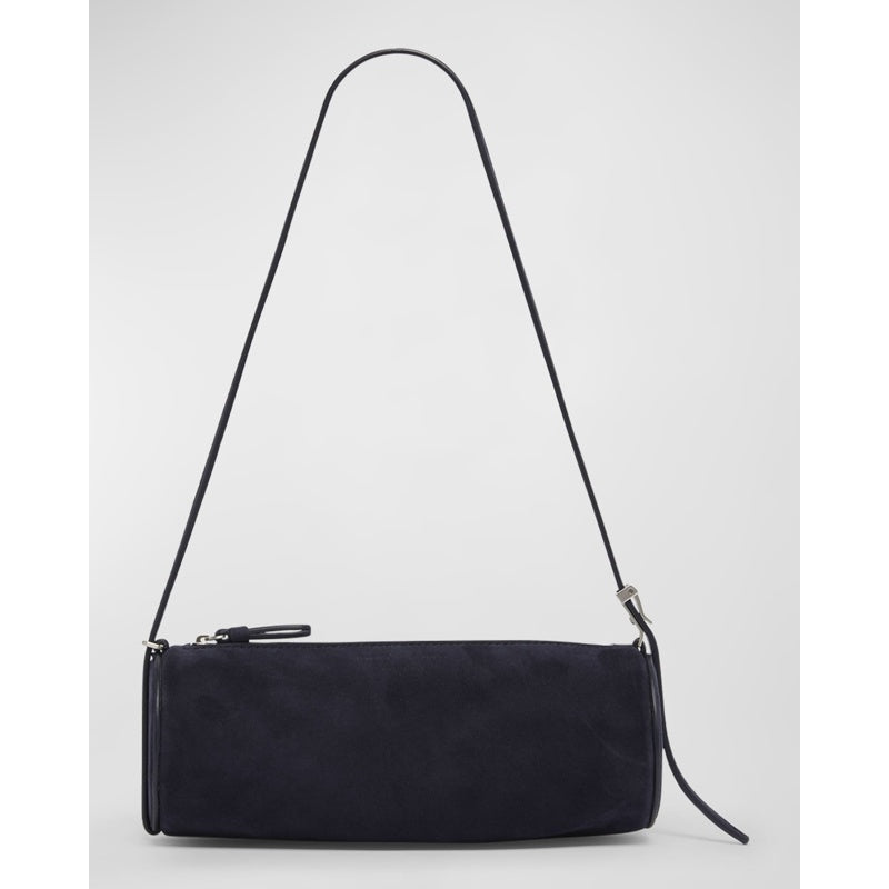 Bolsa Shoulder Silo Zip Suede
